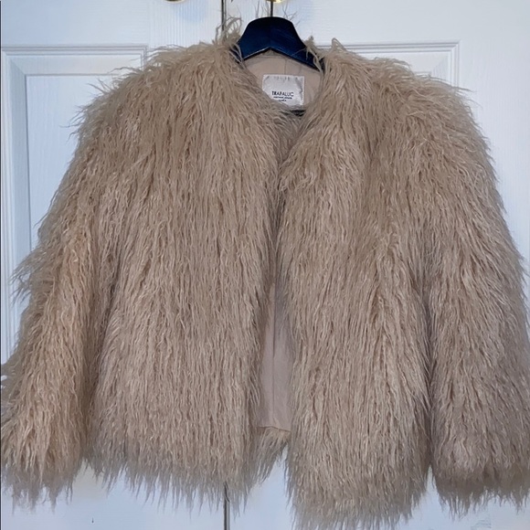 Zara faux fur coat - Picture 3 of 7